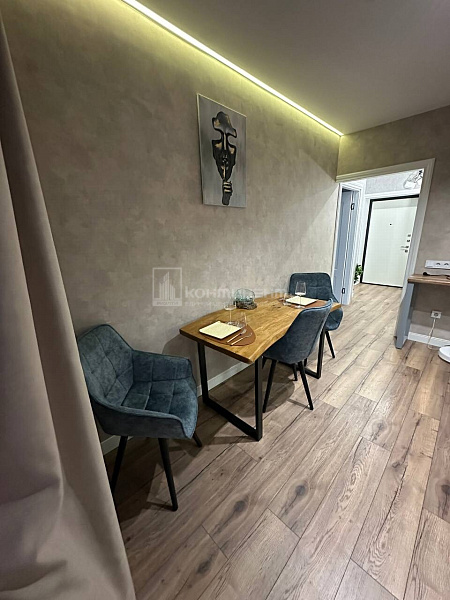 1-к квартира, 37.7 кв.м.